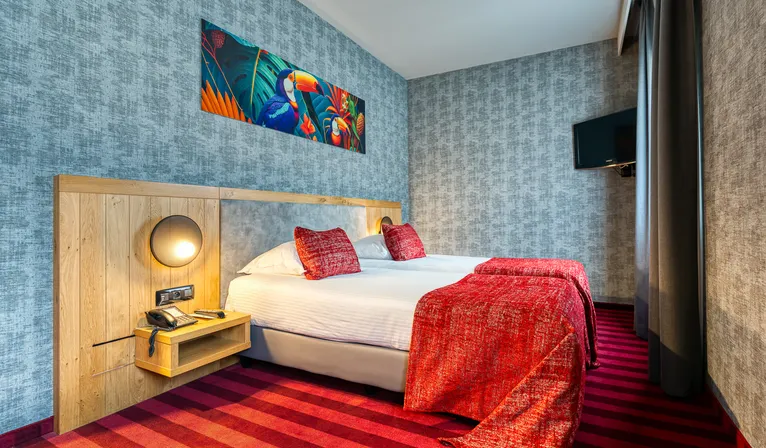 Chambre Standard Twin à l’hôtel Van der Valk Verviers