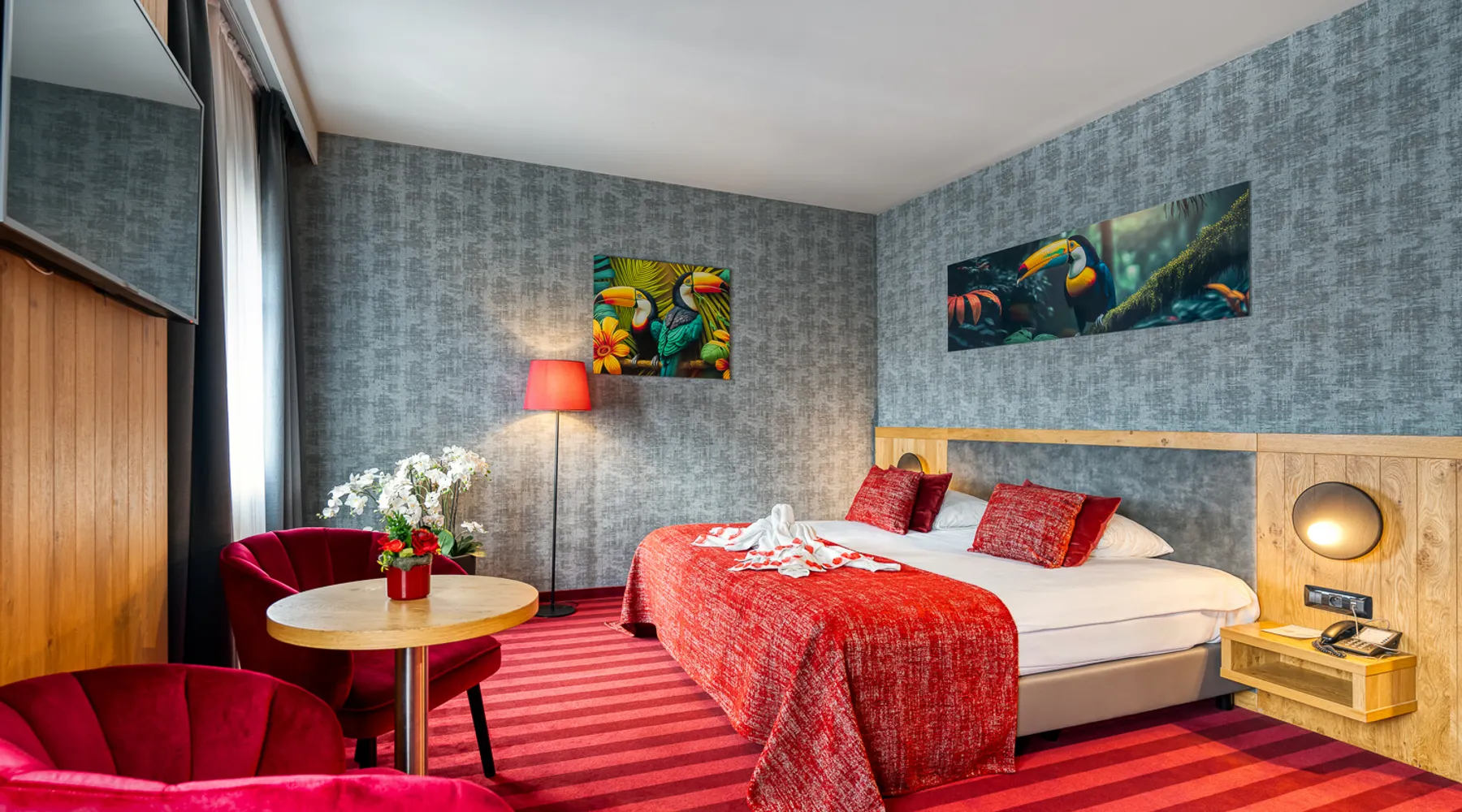 Suite Junior avec jacuzzi à l’hôtel Van der Valk Verviers