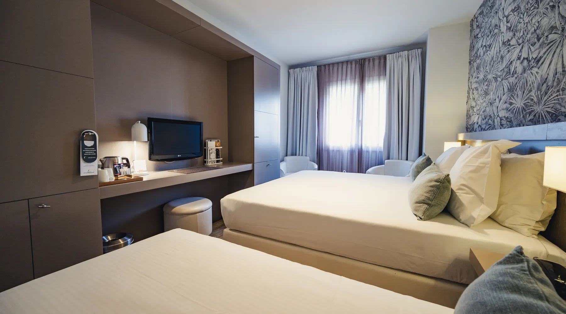 3 pers kamer zonder balkon