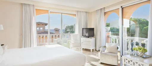 luxe kamer met poolview