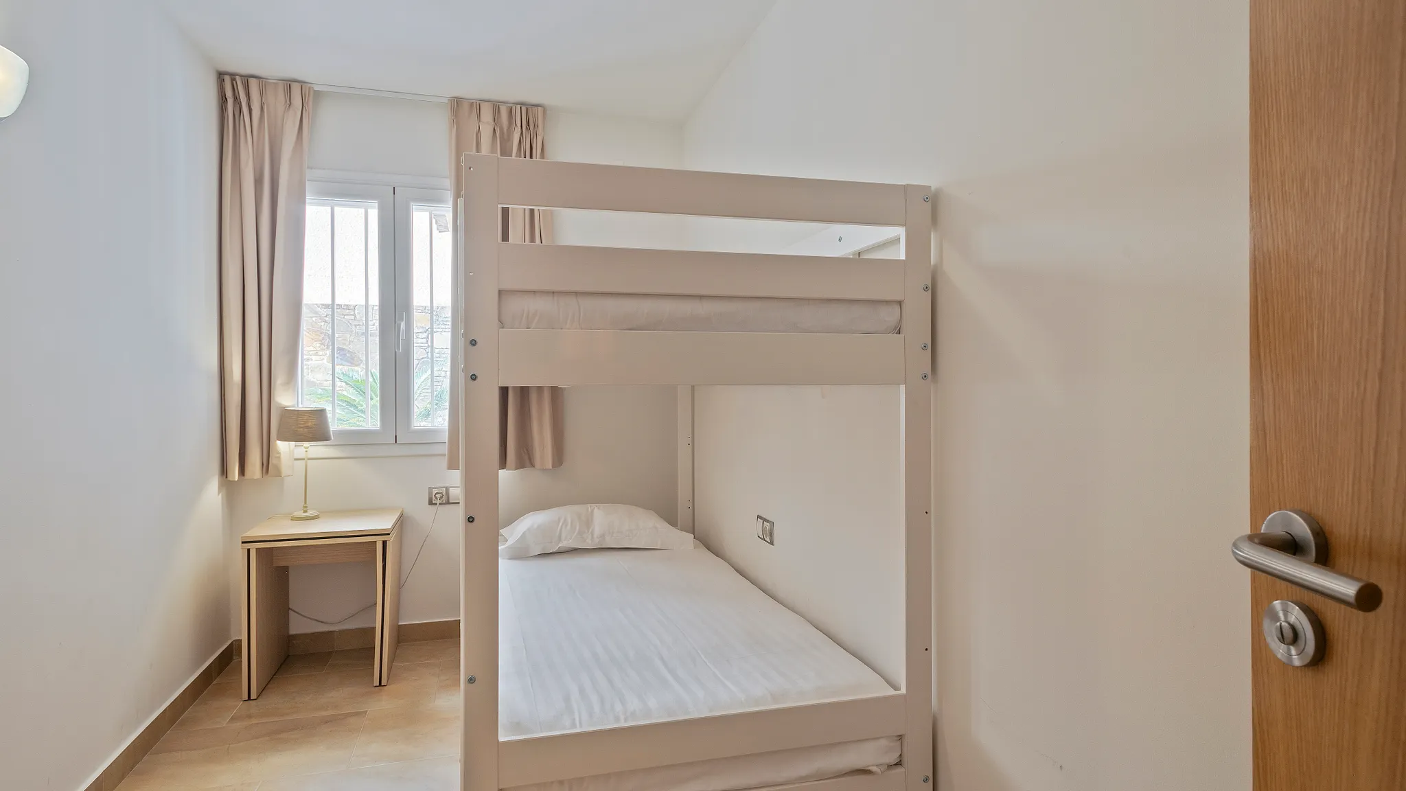 Bedroom with bunk beds